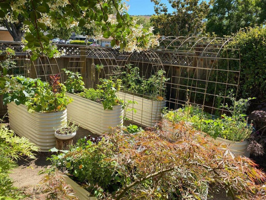 Easy Gardening Concepts With Flower Raised Garden Box